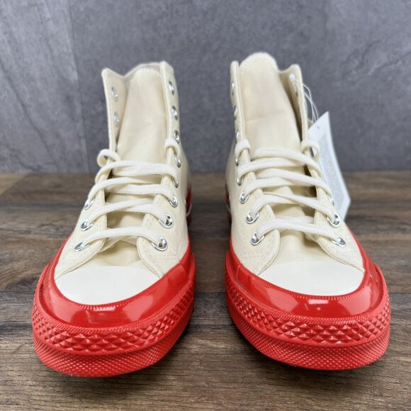 Converse Chuck Taylor All Star 70 High Comme Des Garcons Sz 8.5 Mens Pristine - Picture 8 of 10